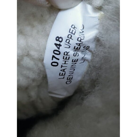 J.Crew Round Toe Parker Shearling Suede Leather Ankle Boots Brown Women's Size 7 - Picture 9 of 10